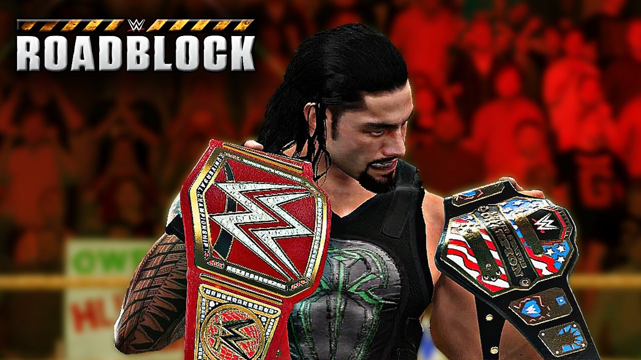 WWE 2K17 Roadblock 2016 - Roman Reigns vs Kevin Owens & Reigns Heel Turn! 2K17 Prediction (Custom)
