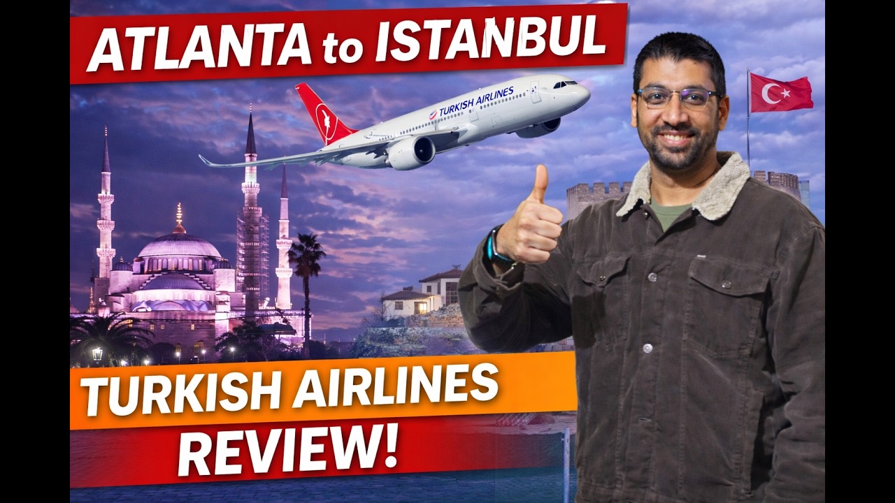Turkish Airline Atlanta to Istanbul