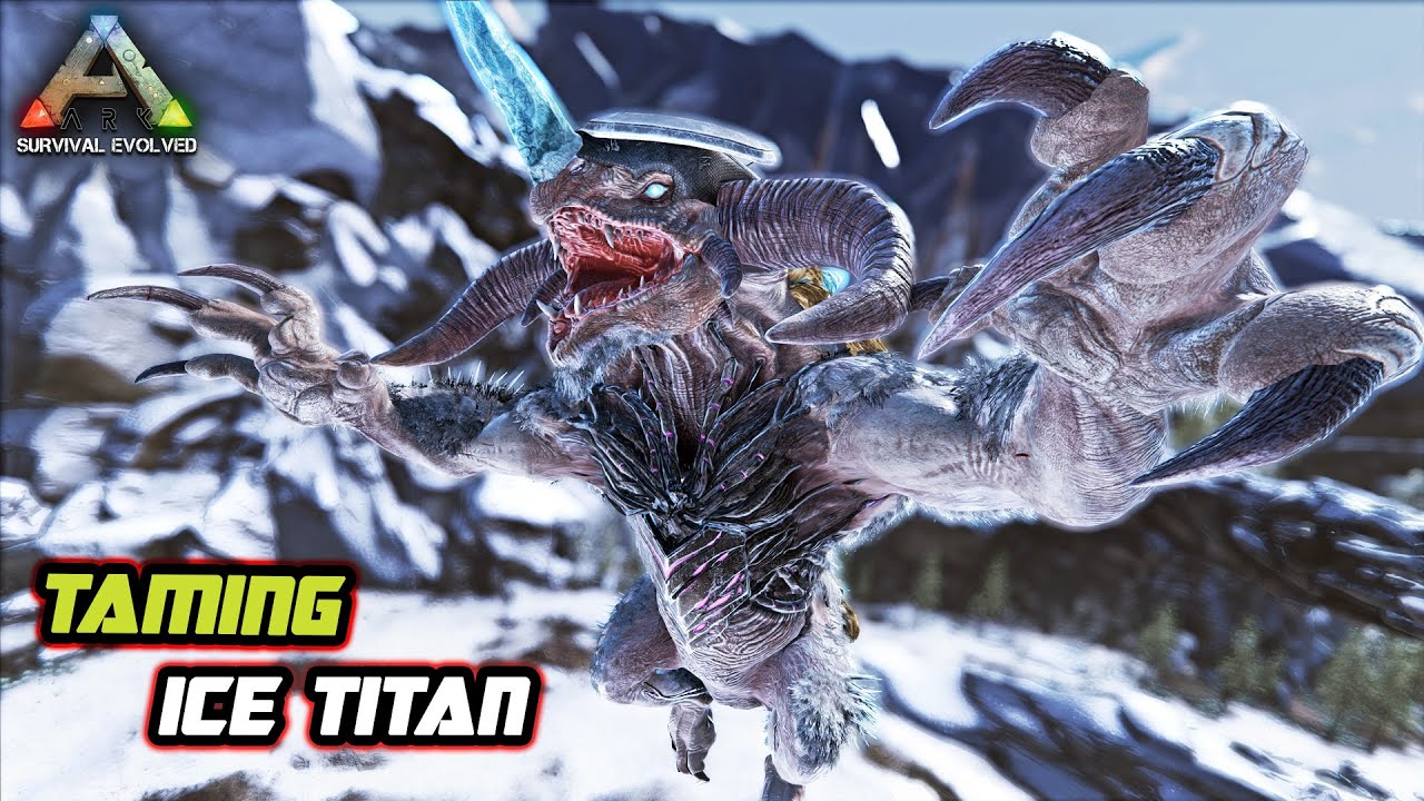 TAMING ICE TITAN SAMPE 2 JAM ❗️ ARK: Survival Evolved EXTINCTION STORY MODE