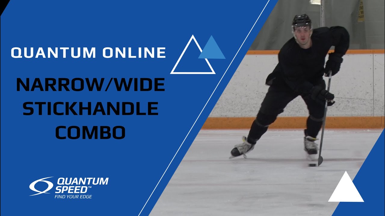 Narrow/Wide Stickhandle Combo | Foundational Skating Skills for Hockey and Ringette | Quantum Speed