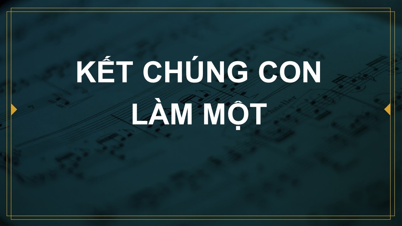 BEAT - Kết Chúng Con Làm Một - Tôn Vinh Chúa Hằng Hữu 018 - Karaoke Tin Lành