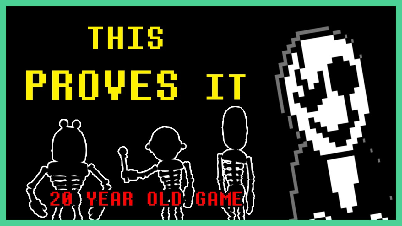 How a 20 YEAR OLD GAME Proves GREEN GASTER