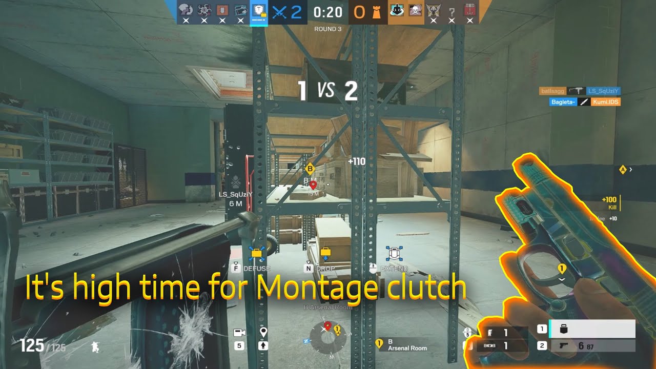 BAGIETA - Rainbow six siege Highlights