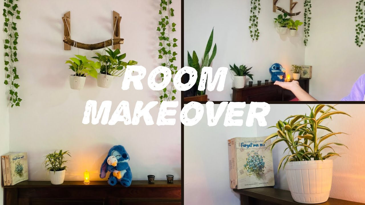 Aesthetic room makeover එකක් කරමුද🤩| Happiness feels like being in my room ✨💫