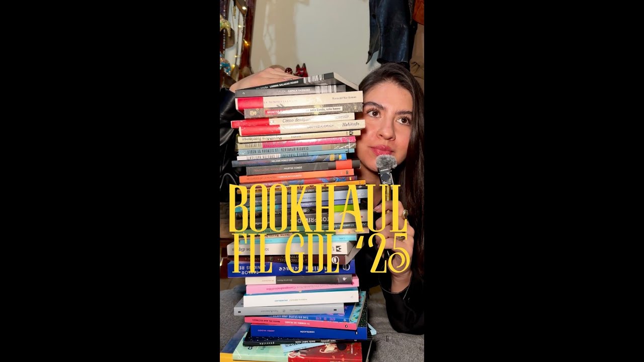 Bookhaul de la FIL Guadalajara 2025 📚✨