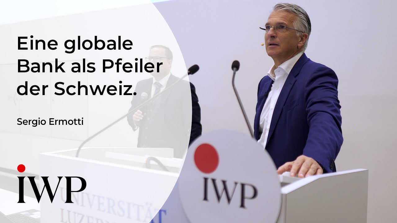 Sergio P. Ermotti: Eine globale Bank als Pfeiler einer wettbewerbs- und zukunftsf&auml;higen Schweiz.