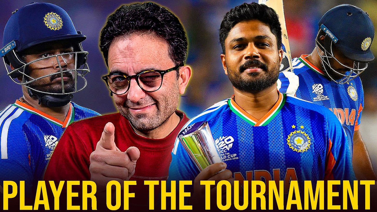 Sanju Samson Wins Player of the Tournament in T20 World Cup 2026 Despite Playing Only 5 Matches 🏏🔥
