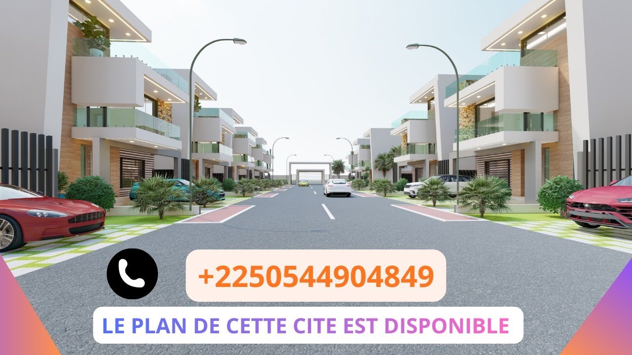 CITE DE VILLAS TRIPLEX SUR 300m2 / MODERN HOUSE DESIGN
