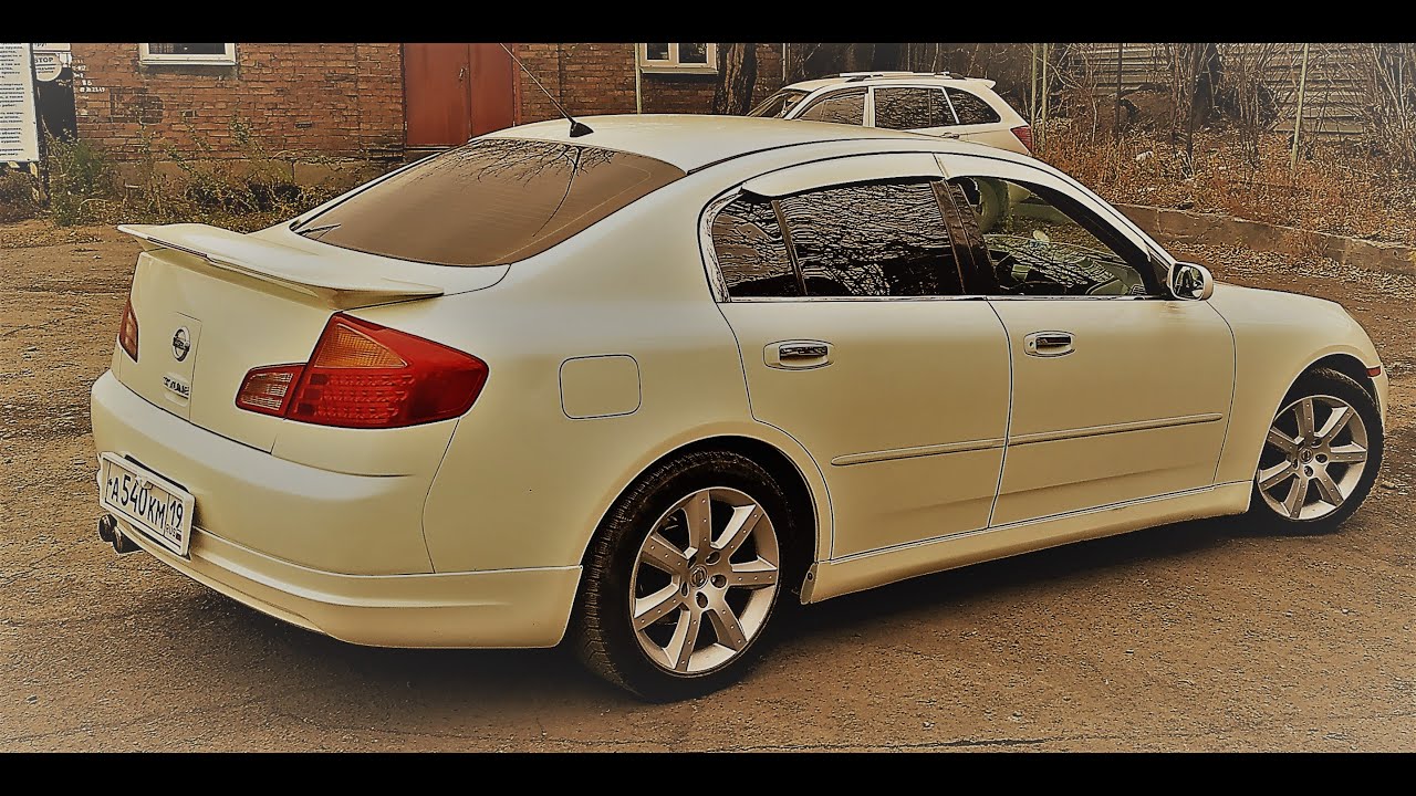 NISSAN SKYLINE V-35. VQ25DD. ЧЕТКИЙ АППАРАТ.