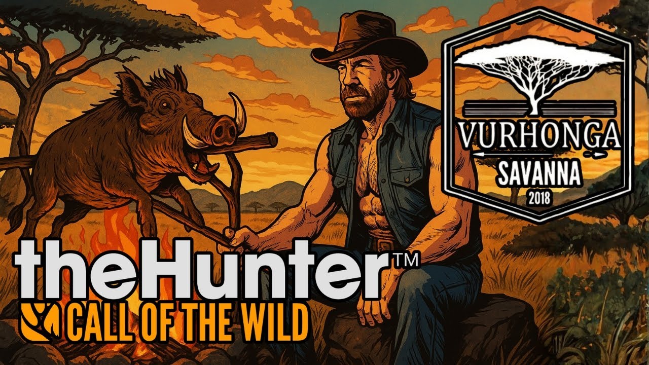 Prase BRADAVIČNATÉ jako BONUS! Lov v AFRICE pomocí NÁVNAD! | theHunter: CoTW Vurhonga Savanna