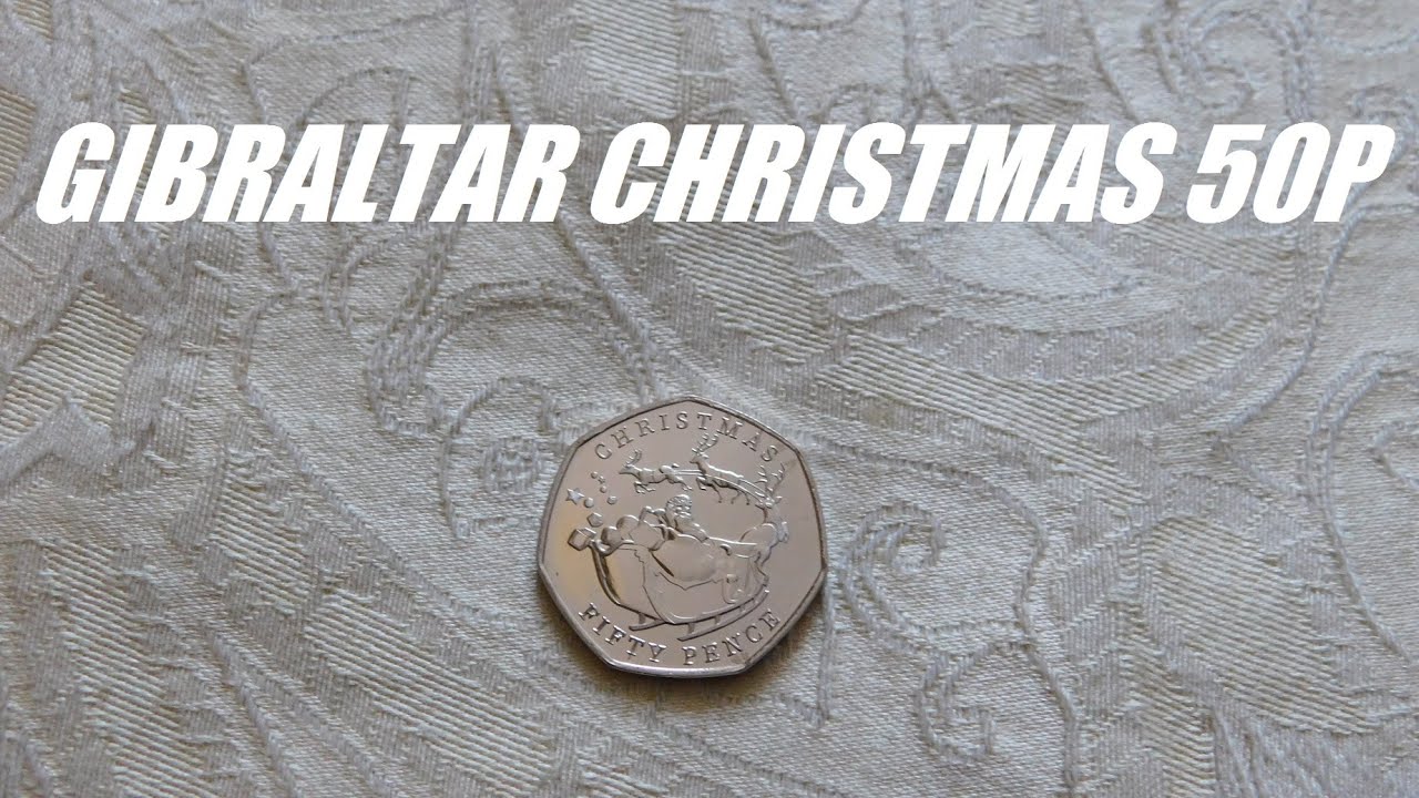 Gibraltar Christmas 50p Coin! (2020) #SHORTS