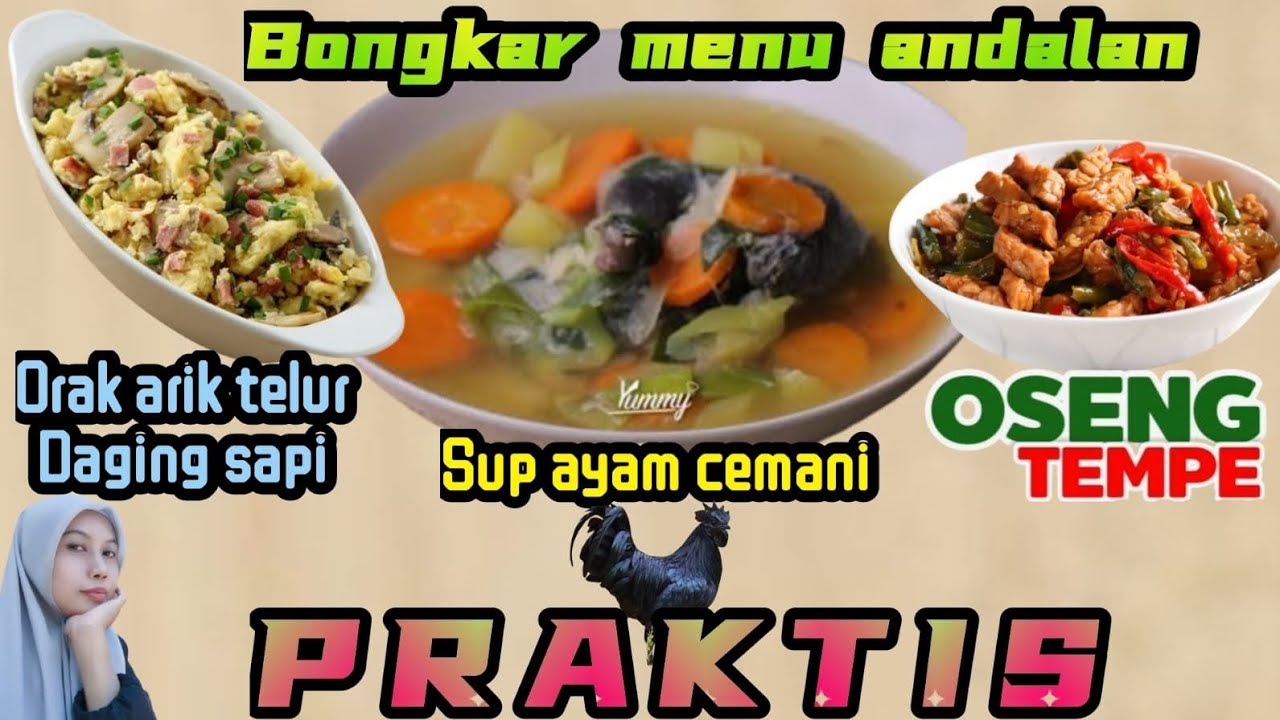 BONGKAR MENU ANDALAN DAN PRAKTIS 