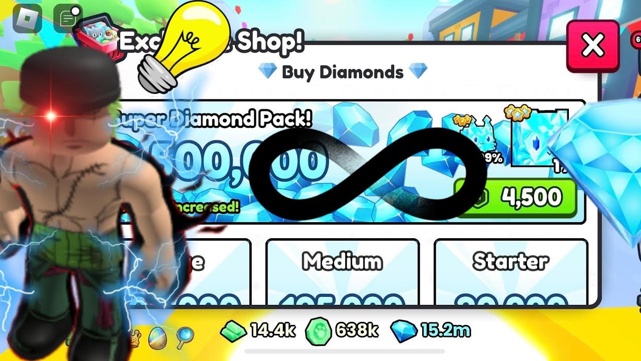 Comment avoir des millions de diamants super rapidement sur PET SIMULATOR 99
