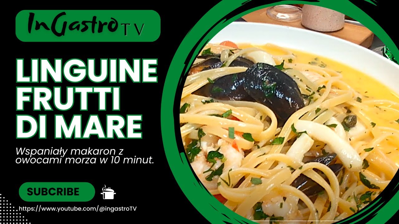 Linguine Frutti di Mare - jak zrobić makaron z owocami morza?