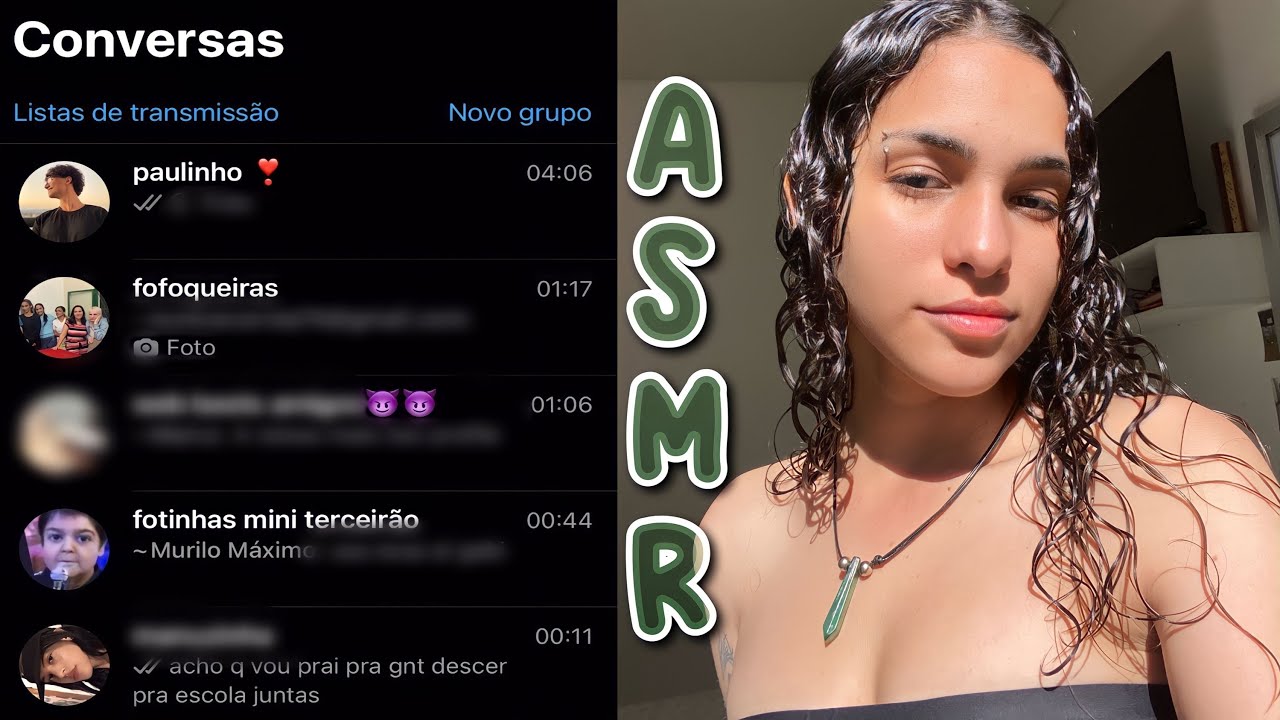 ASMR | TOUR COMPLETO PELO MEU CELULAR - iPhone 12 pro