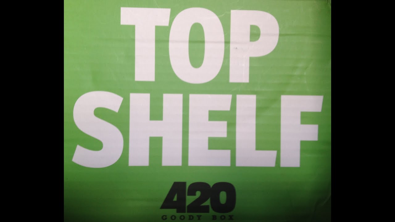 Opening - Unboxing 420 Goody Box TOP SHELF - April 2015 420