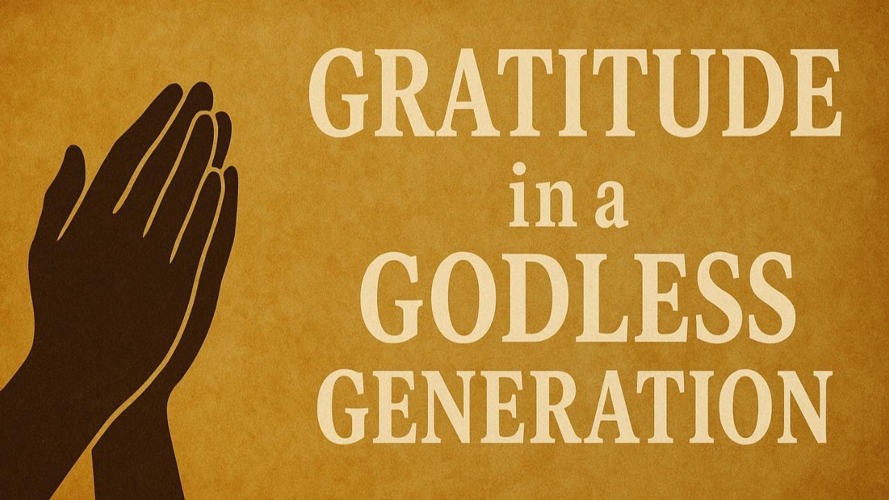 Gratitude in a Godless Generation