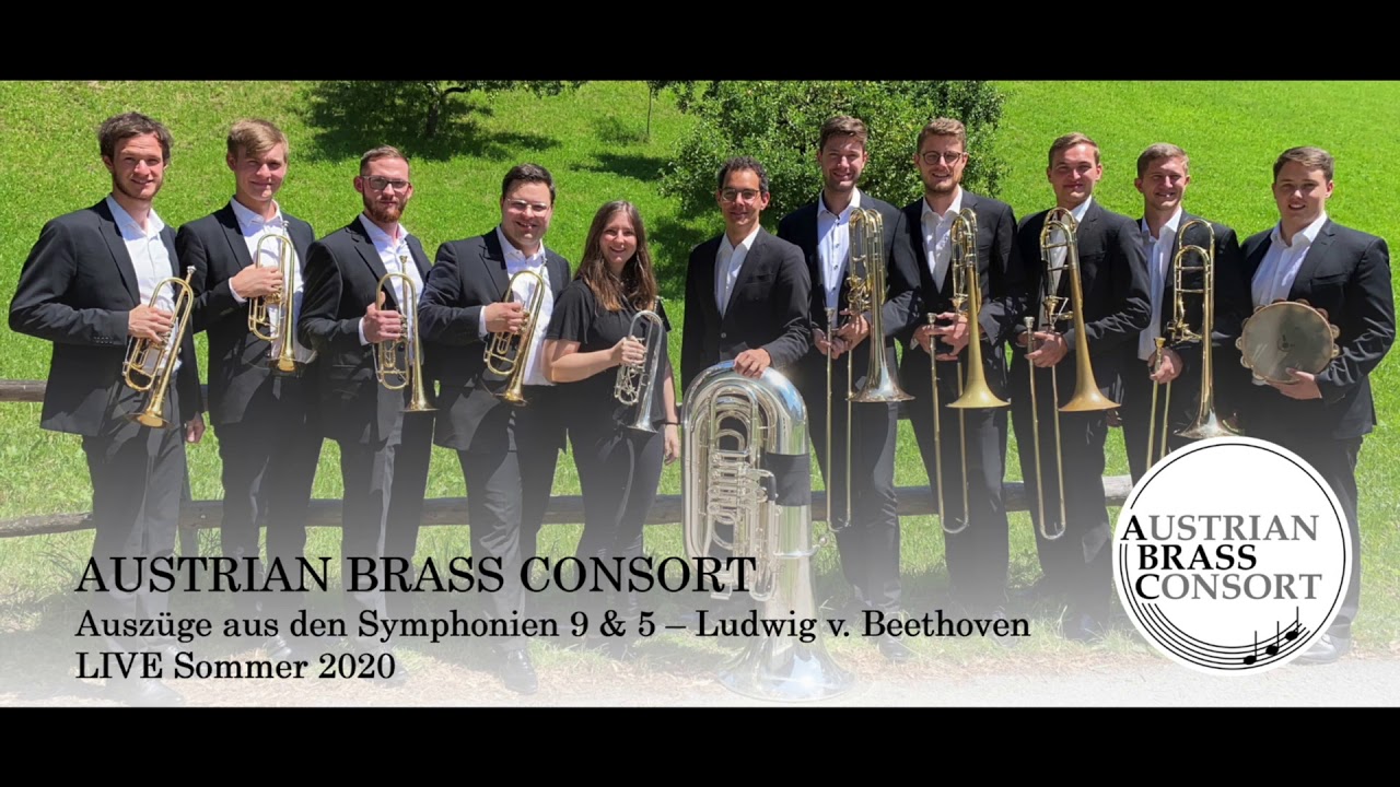 Ludwig v. Beethoven: Auszüge aus den Symphonien 9 und 5