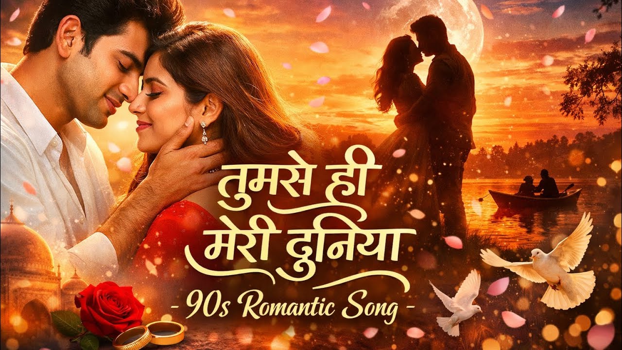 Tumse Hi Meri Duniya ❤️ | 90s Bollywood Romantic Song 