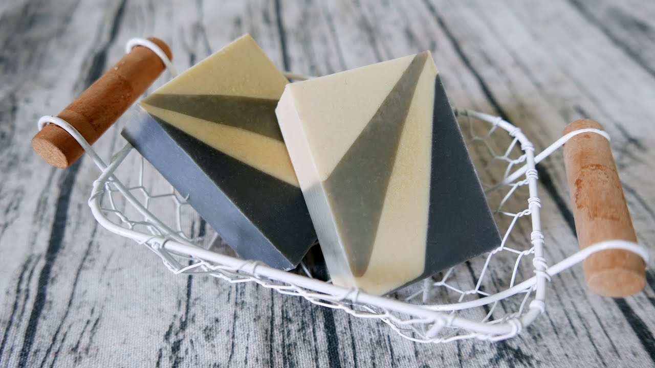 放射分層母乳皂DIY - radial orientation layered handmade soap tutorial - 手工皂