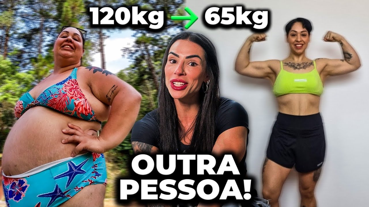 COMO ELA SAIU DE 120kg PARA 65kg | MUDANDO DE CPF (EP. 6)