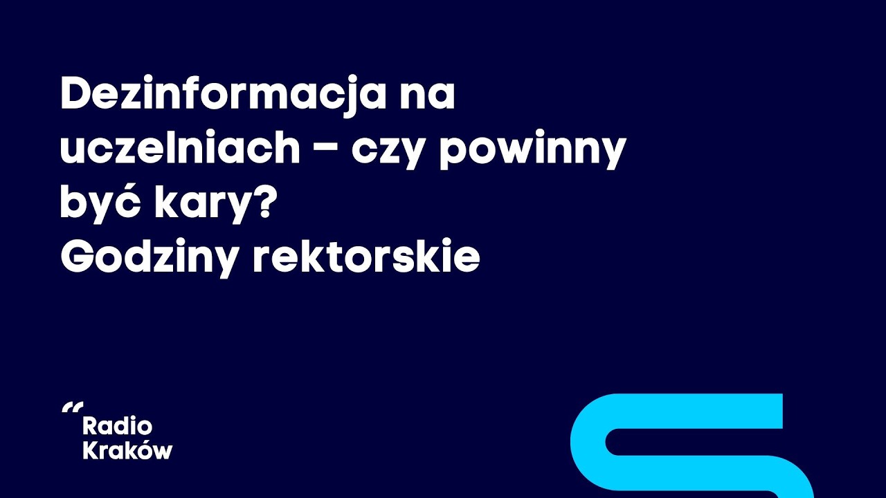 Czy karać naukowców za dezinformację? Rektorzy komentują