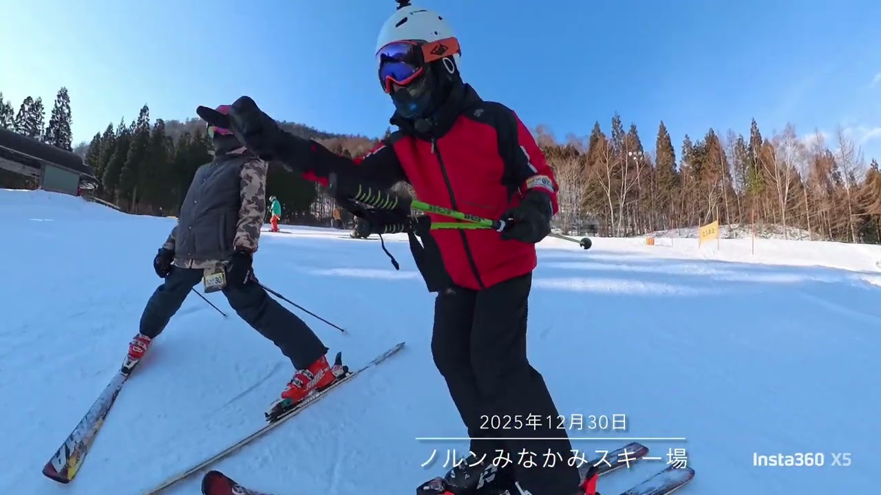 2025年12月30日ノンとノルンみなかみスキー場に言って来ました。