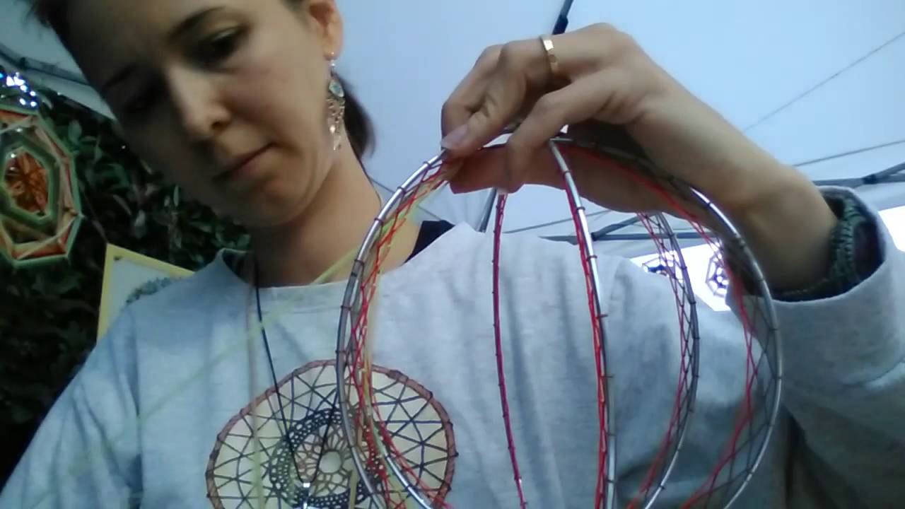 Tutorial Acchiappasogni Multiplo 3D 3. Parte - Multiple 3D Dreamcatcher Tutorial 3. Part