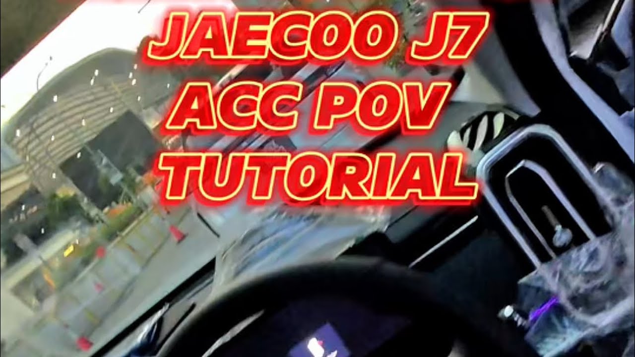 Jaecoo J7 with AI glasses meta ray ban POV tutorial