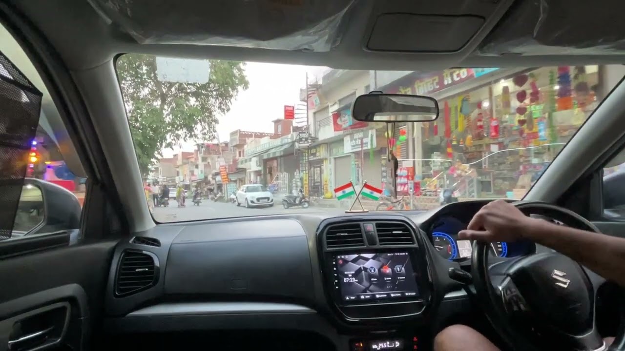 GHOMAN TOWN || MARUTI🚙BREZZA (2019) ⛽️DIESEL 1.3 AUTOMATIC || POV TEST DRIVE