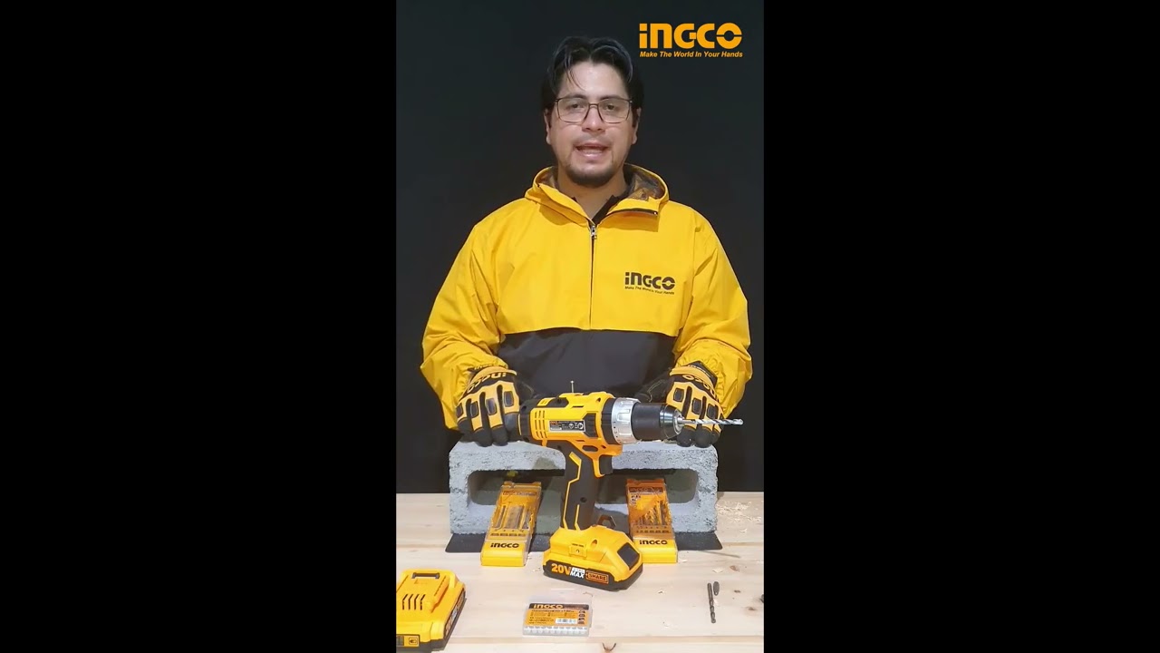 INGCO 20V Taladro Inalámbrico