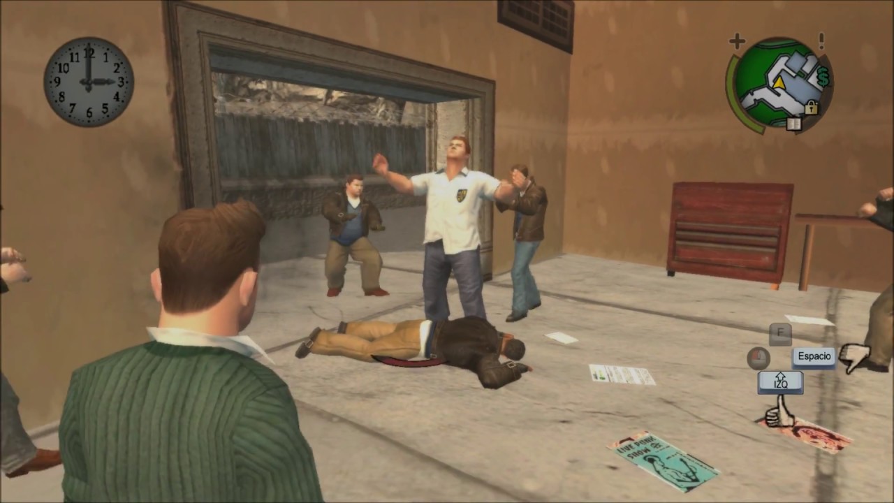 Bully SE: Russell Northrop (Boss) vs Greasers (Full HD)
