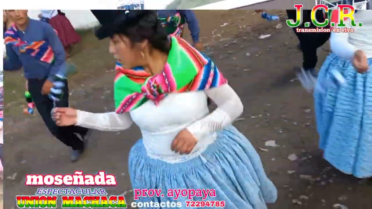 MOSEÑADA UNION MACHACA en prov. inquisivi canton CAVARI con su presentacion