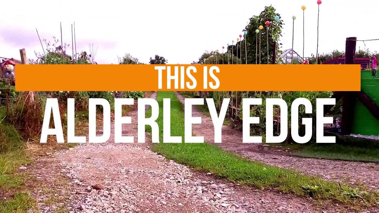 This is Alderley Edge - drone footage Cheshire.