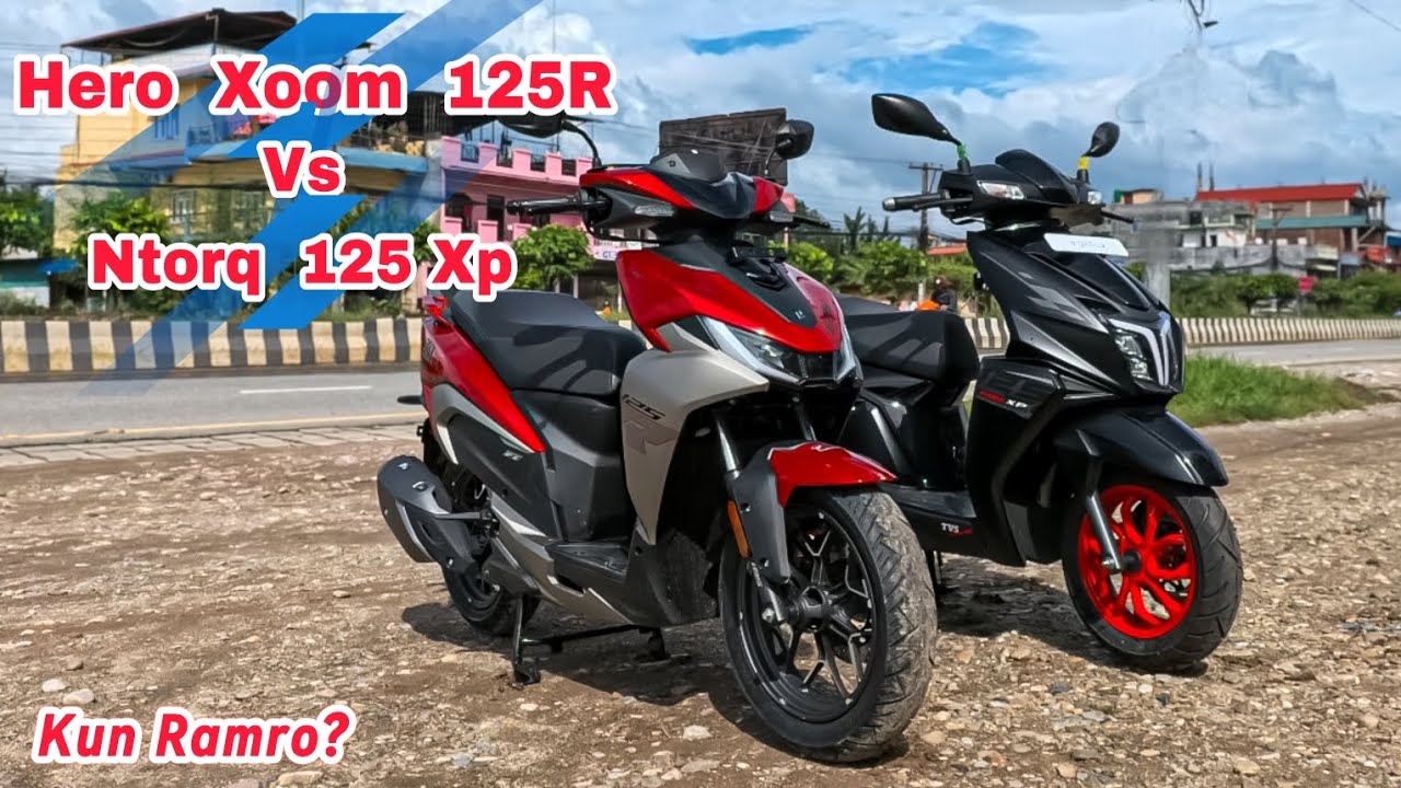New🔥Hero Xoom125R vs Tvs Ntorq 125 Xp | Ntorq 125 vs Xoom 125r