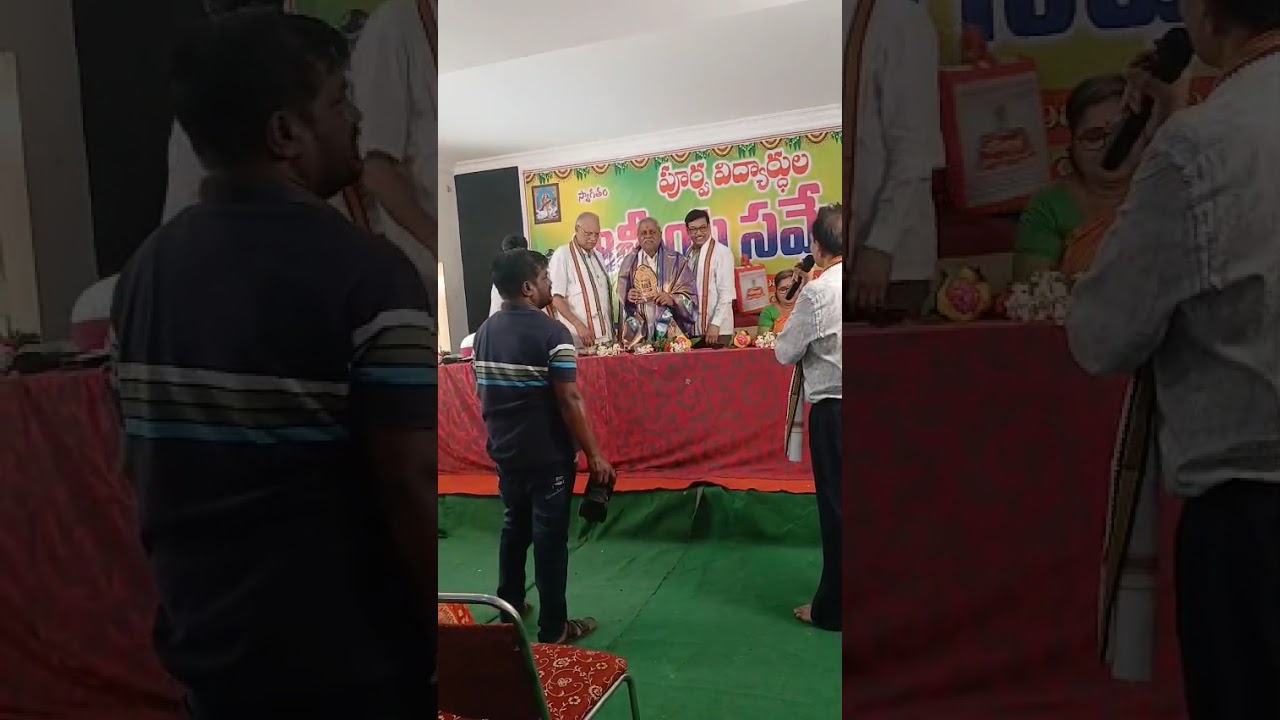 ఎన్టీఆర్ జిల్లాలో మా వత్సవాయి జిల్లా పరిషత్ హై స్కూల్ 1977 టూ 1980పూర్వ విద్యార్థుల అపూర్వ సమ్మేళనం.