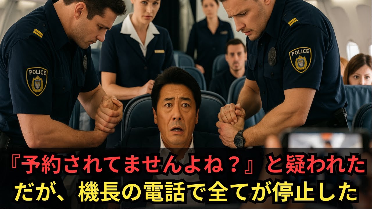日本人CEOが無理やり飛行機から降ろされた──直後、パイロットの電話で全てが一変！