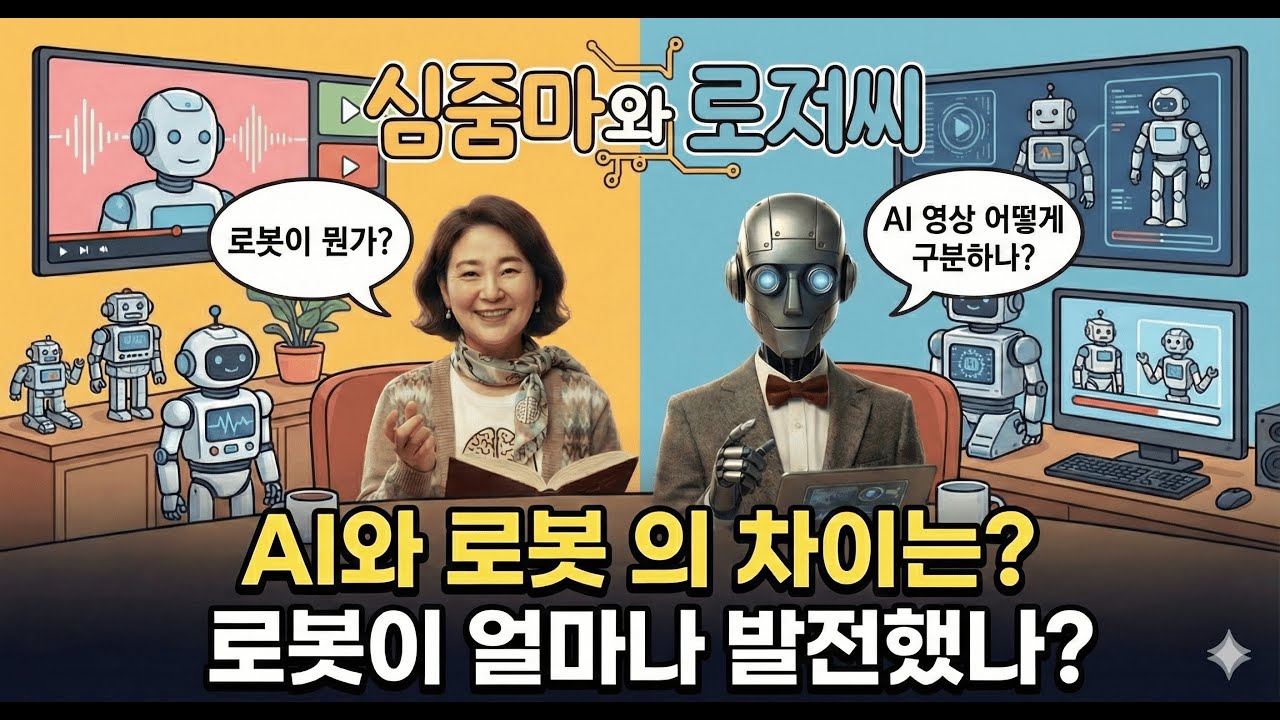 [심줌마와 로저씨] Ep 1. 로봇의 현재와 미래, 그리고 로맨스
