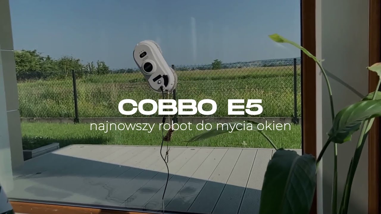 Poznaj robota  do mycia okien COBBO e5!