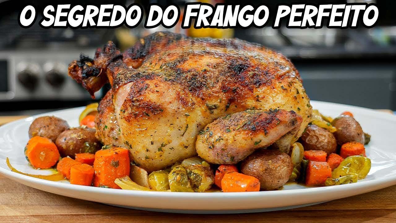 Finalmente Acertei o Frango Assado Perfeito (Veja o Segredo!)