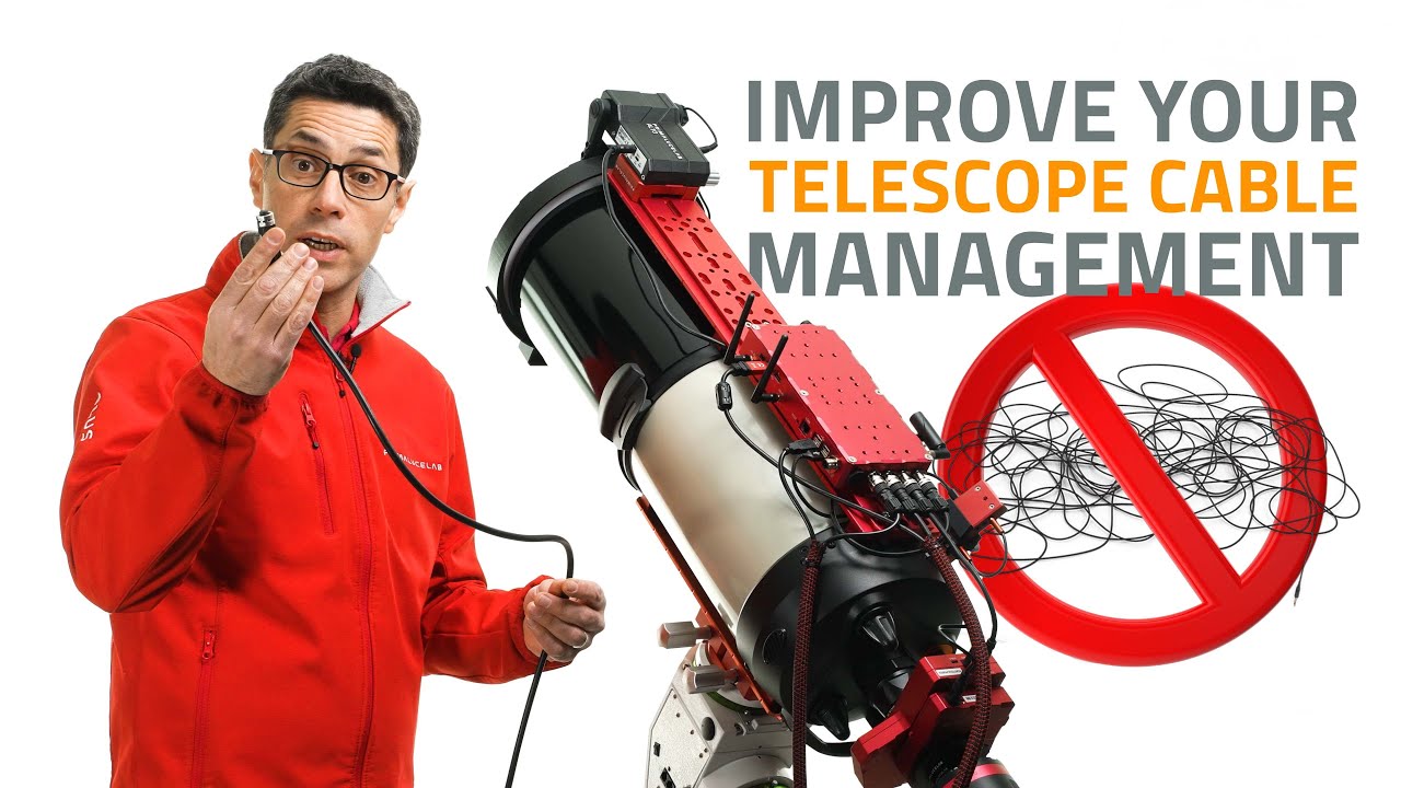 Improve your telescope cable management with EAGLE computer