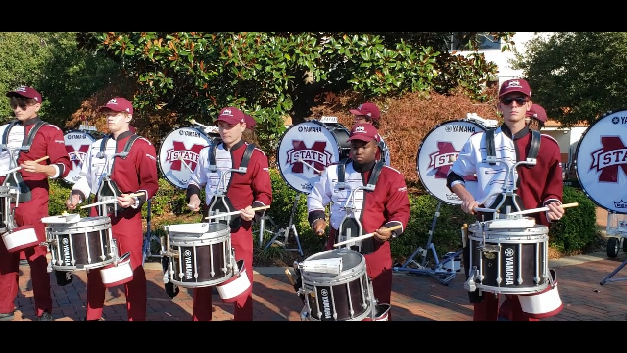 STATE BEAT by the Mississippi State University Famous Maroon Band Drumline.