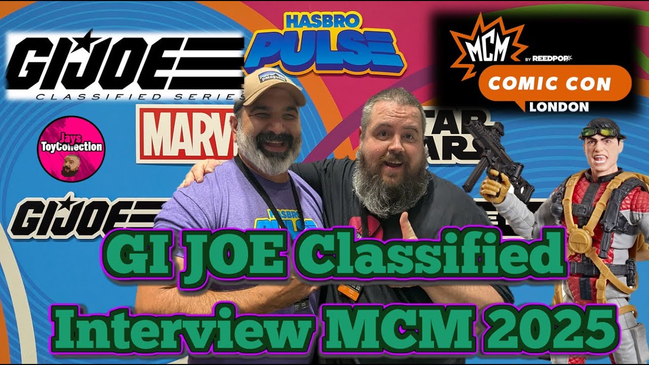 Секретное интервью GI Joe на MCM Comic Con London 2025 с Ленни — От плавания к стайкам?!