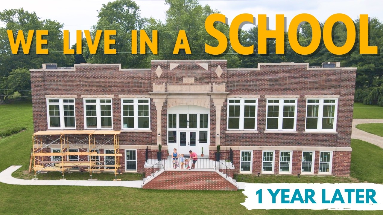 What’s it like to live in a SCHOOL? (Heat bills, problems... Ghosts??)