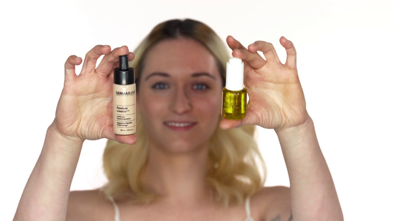 Dermablend Pro Flawless Creator and Khiels Oil Boomerang