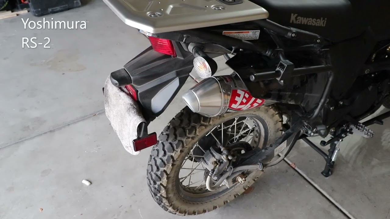 2022 KLR 650 Yoshimura RS2 Exhaust