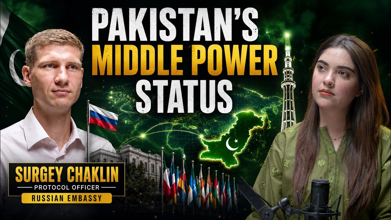 TSR Podcast ft. Sergey Chekalin | Pakistan's Middle Power Status ?
