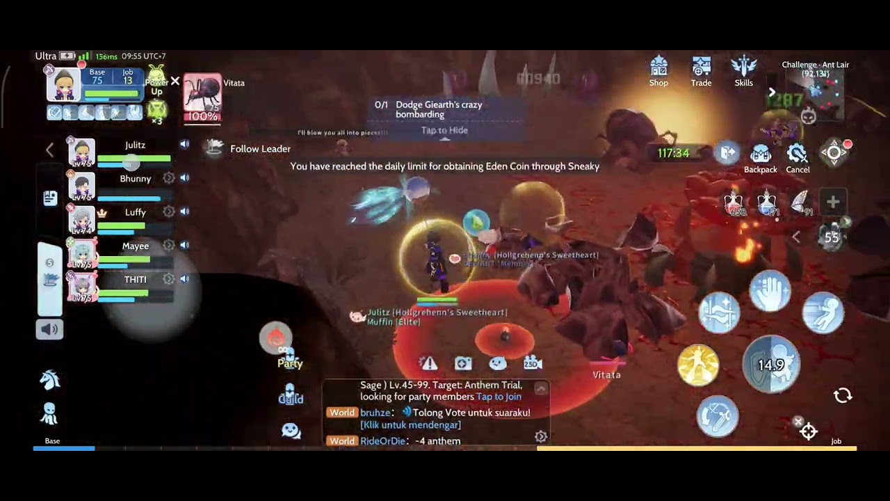 RAGNAROK ORIGIN CLASSIC CBT: HELLHEIM HARD RUN!! ENJOY!! 😊