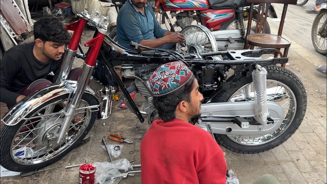 Honda125 Fully Restoration In Low Price 