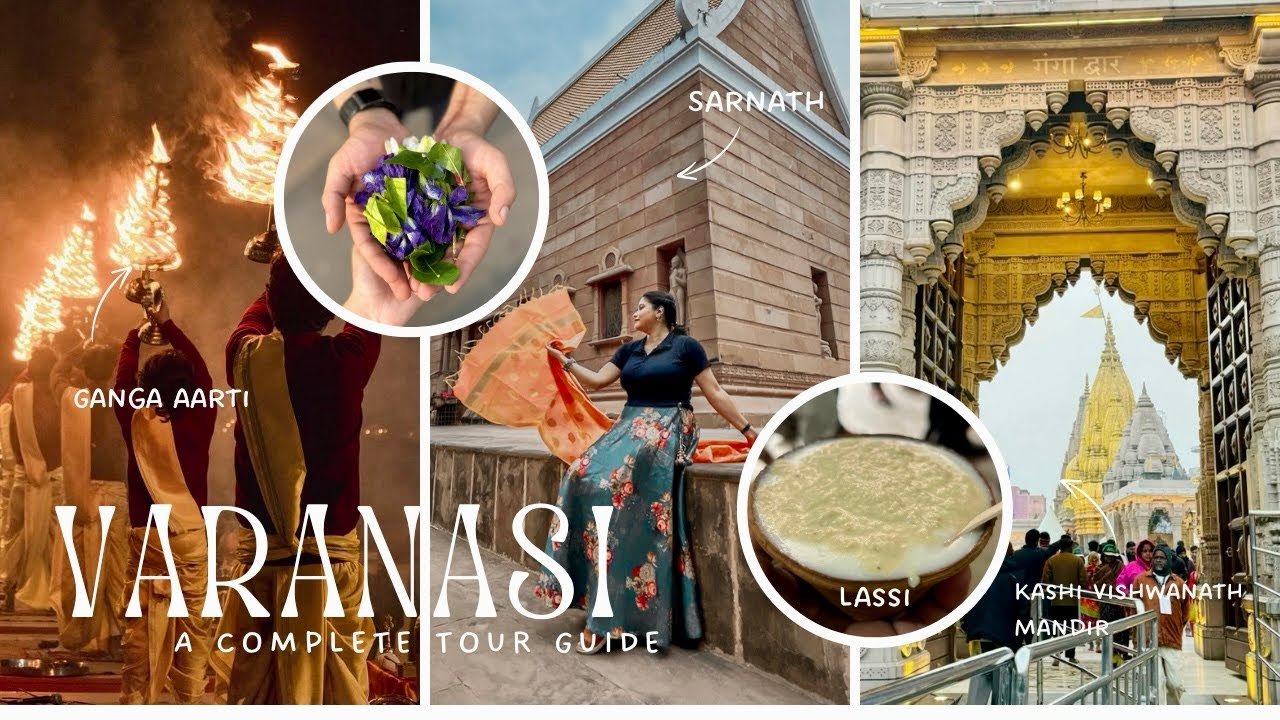 VARANASI TRAVEL VLOG 📍| 2N3D itinerary in kashi benaras| weekend of my life| A simple travel guide🌻💫